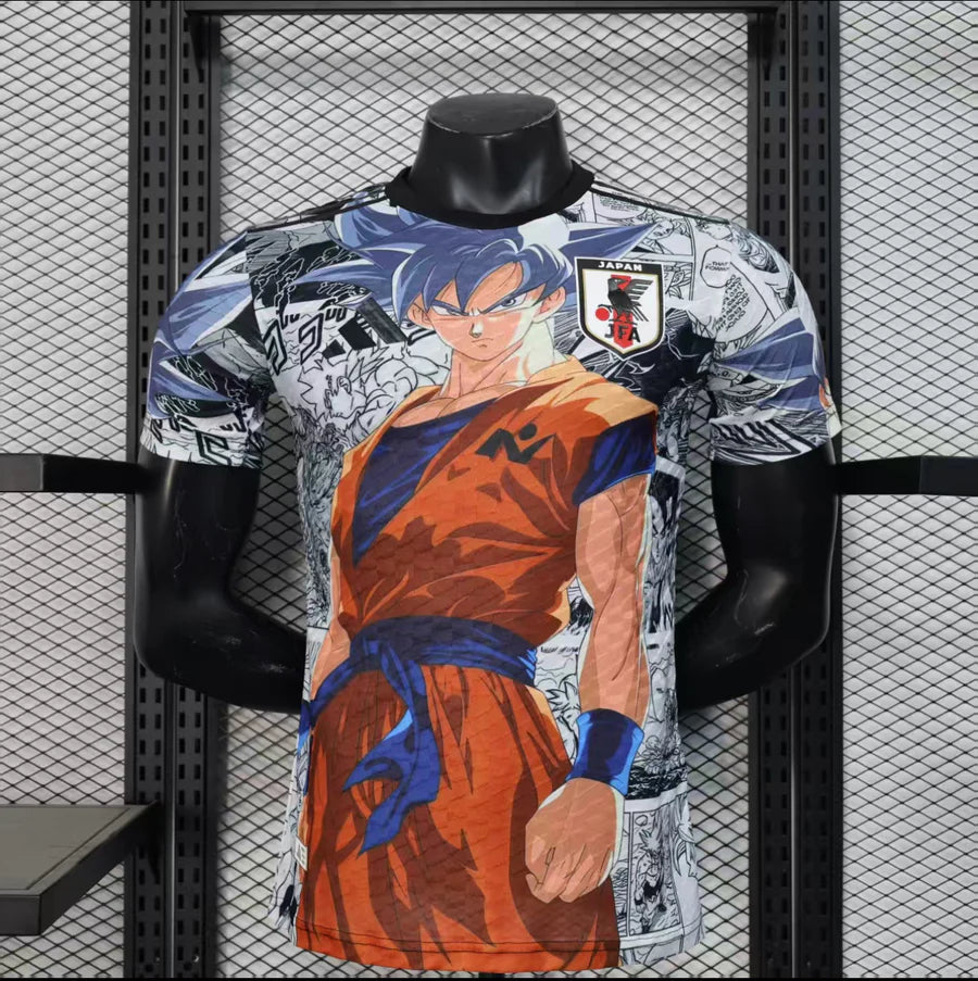 Maillot football Japon/Japan Dragon Ball Z DBZ Sangoku Ultra Instinct * Player Version * 2025/26