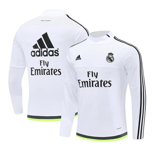 Sweat Haut de survêtement Real Madrid – Édition Rétro 2015/16