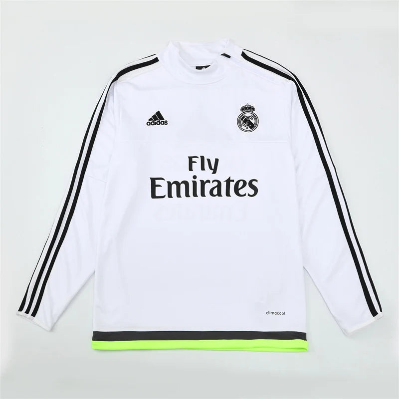 Sweat Haut de survêtement Real Madrid – Édition Rétro 2015/16