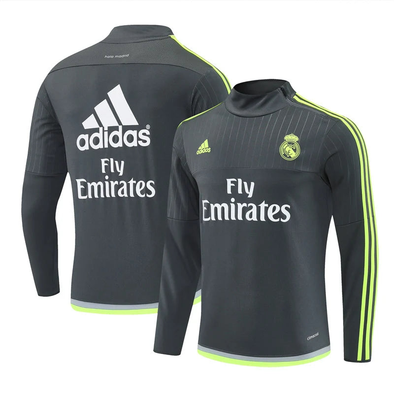 Sweat Haut de survêtement Real Madrid – Édition Rétro 2015/16
