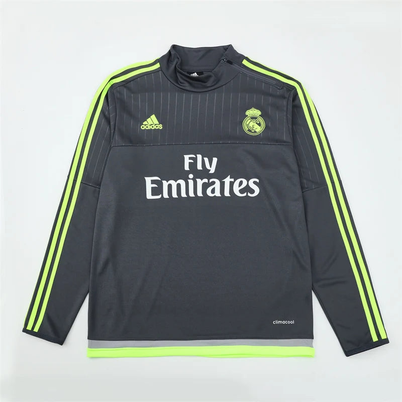 Sweat Haut de survêtement Real Madrid – Édition Rétro 2015/16