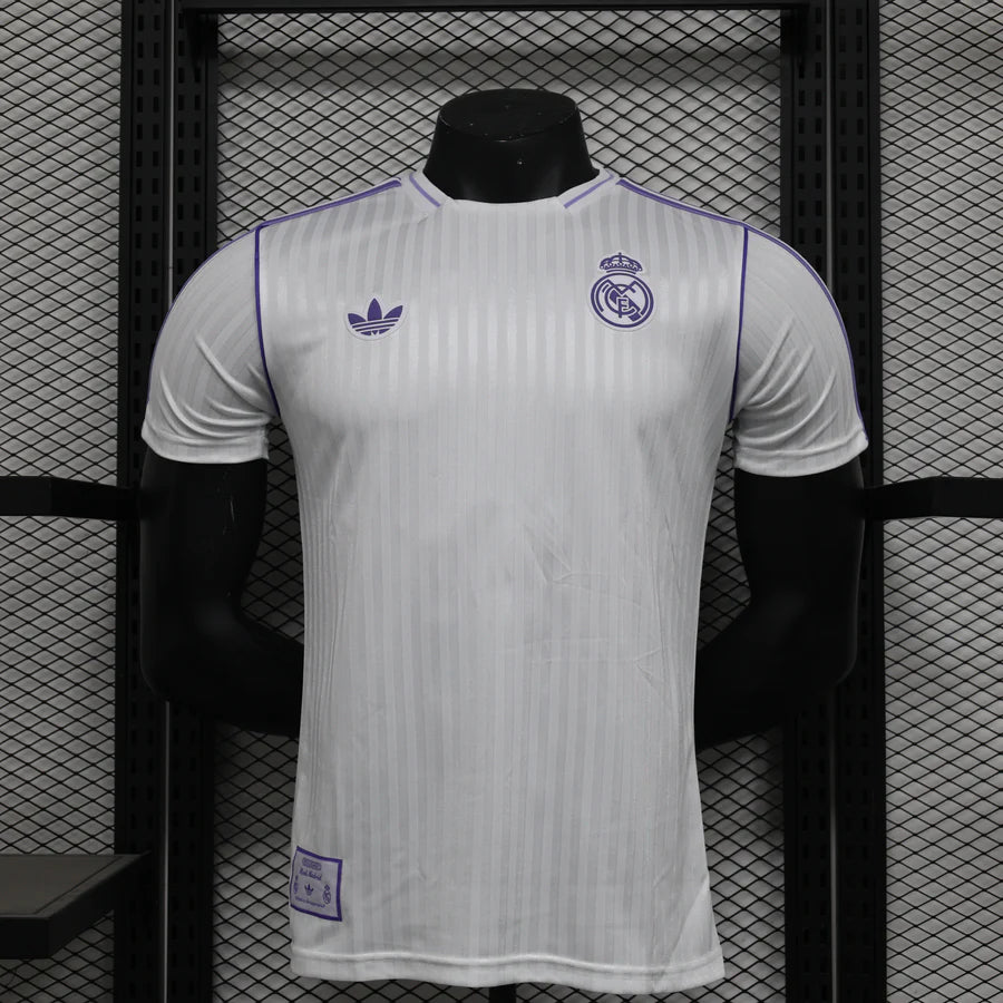 Maillot football Real Madrid Blanc Violet Player Version 2025/26