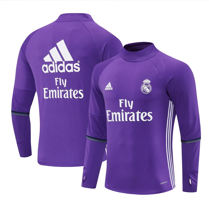 Sweat Haut de survêtement Real Madrid – Édition Rétro 2016/17
