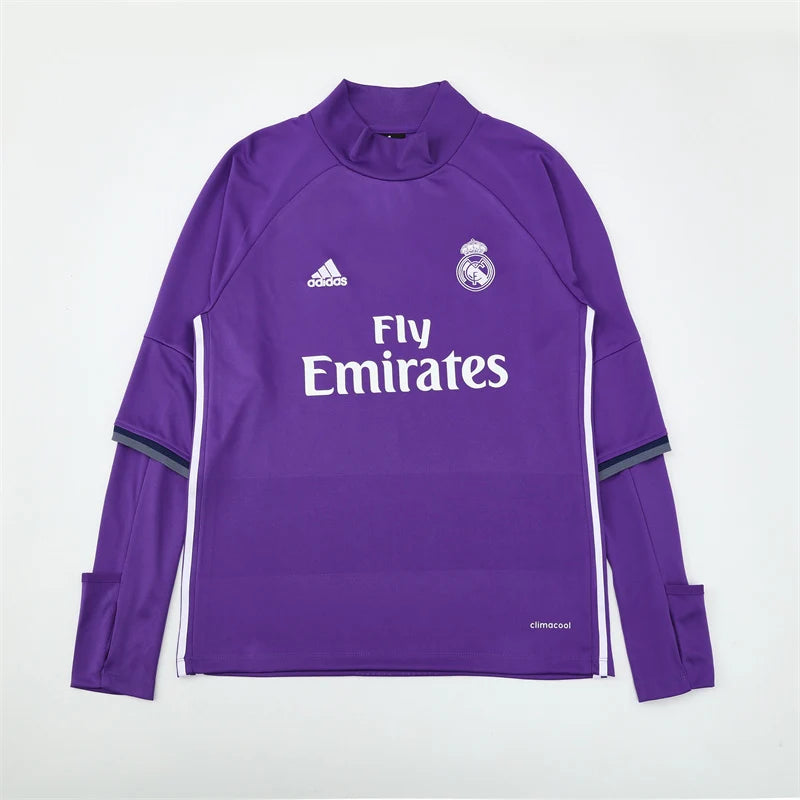Sweat Haut de survêtement Real Madrid – Édition Rétro 2016/17