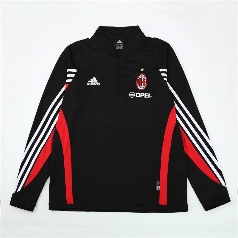Sweat Haut de survêtement Milan AC – Édition Rétro 2003/04