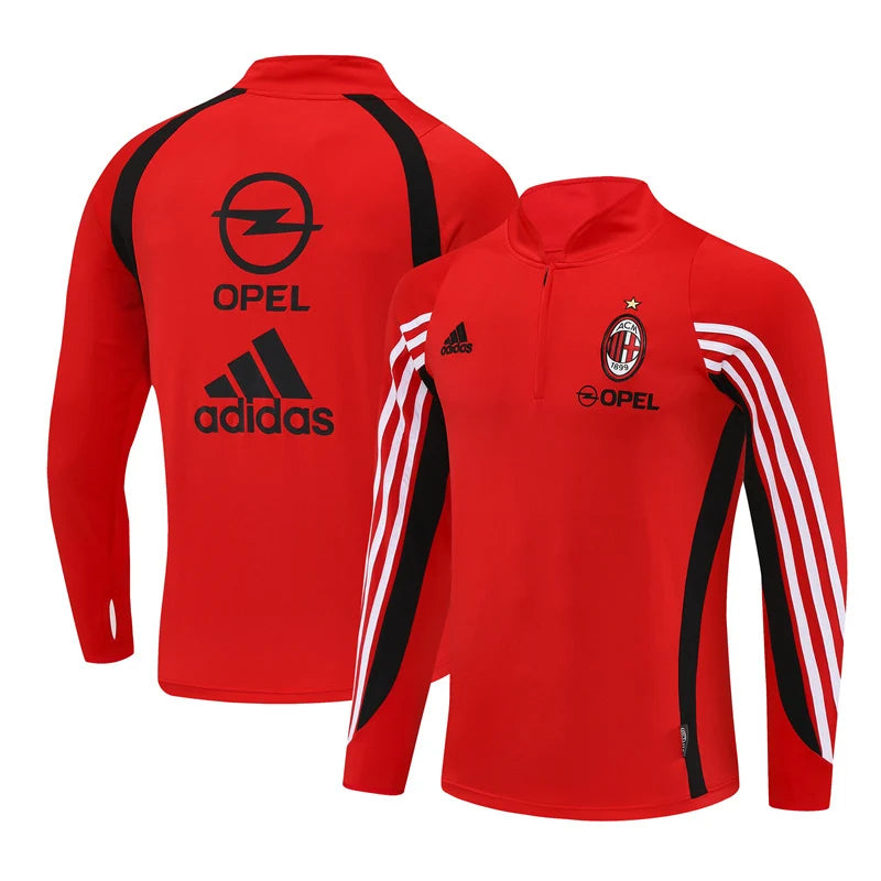 Sweat Haut de survêtement Milan AC – Édition Rétro 2003/04