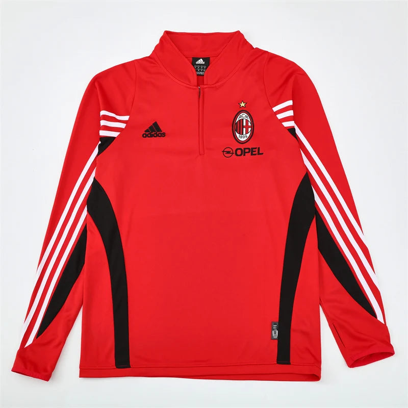 Sweat Haut de survêtement Milan AC – Édition Rétro 2003/04