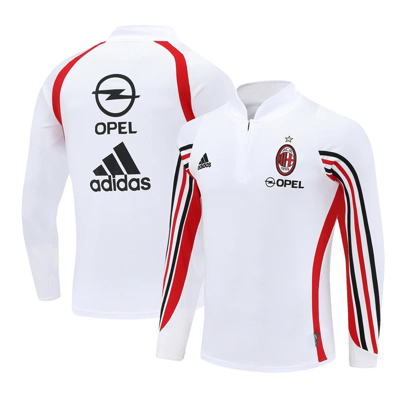 Sweat Haut de survêtement Milan AC – Édition Rétro 2003/04