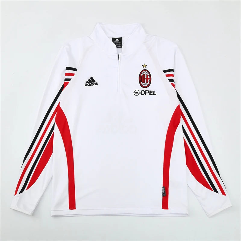 Sweat Haut de survêtement Milan AC – Édition Rétro 2003/04