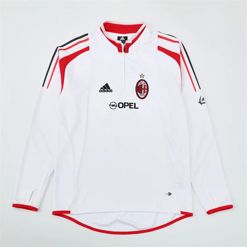 Sweat Haut de survêtement Milan AC – Édition Rétro 2004/05