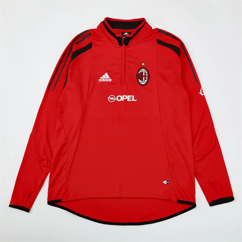 Sweat Haut de survêtement Milan AC – Édition Rétro 2004/05