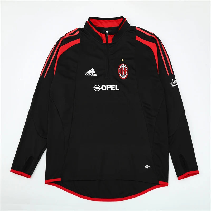 Sweat Haut de survêtement Milan AC – Édition Rétro 2004/05