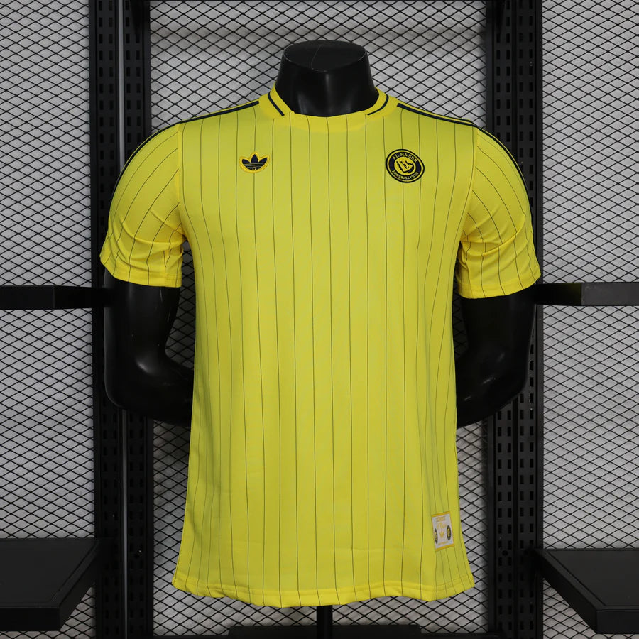 Al Nassr Retro Player Football Shirt Version 2025/26