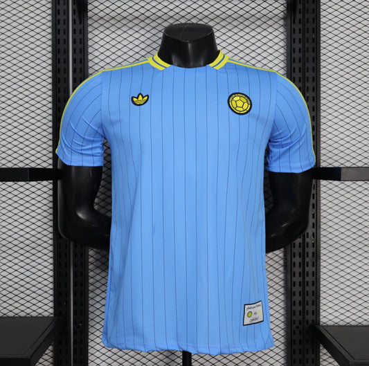 Colombia Retro Player Polo Football Shirt 2025/26 Version