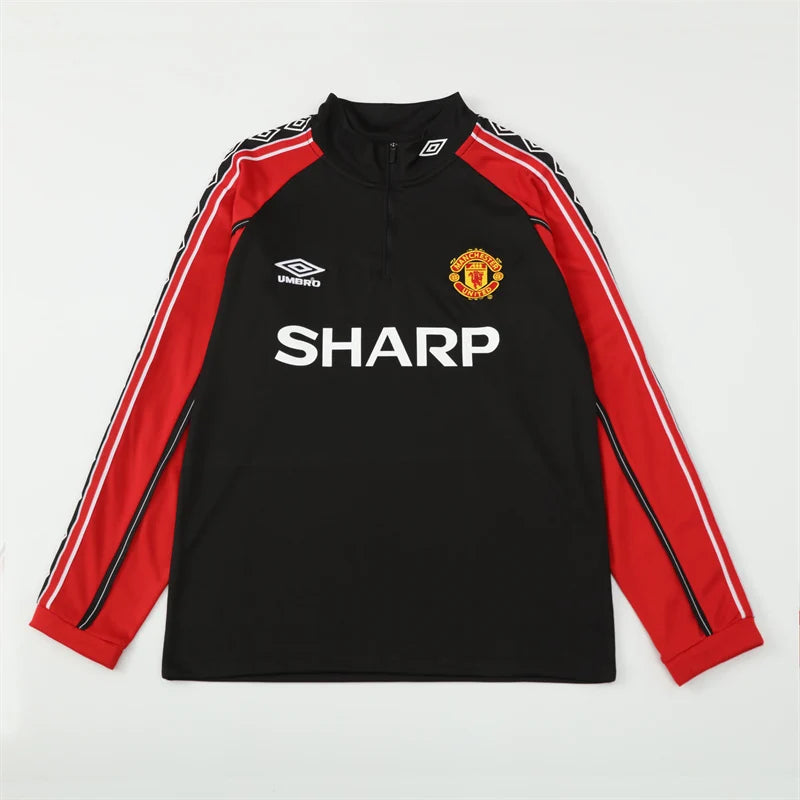 Sweat Haut de survêtement Manchester United – Édition Rétro 1998/99
