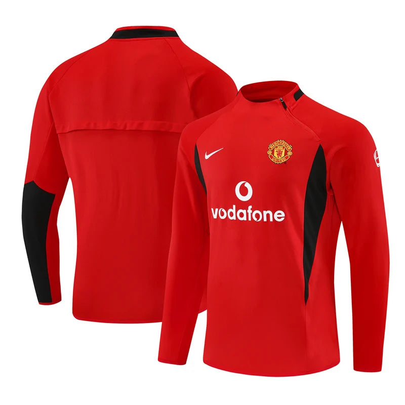 Sweat Haut de survêtement Manchester United – Édition Rétro 2002/03