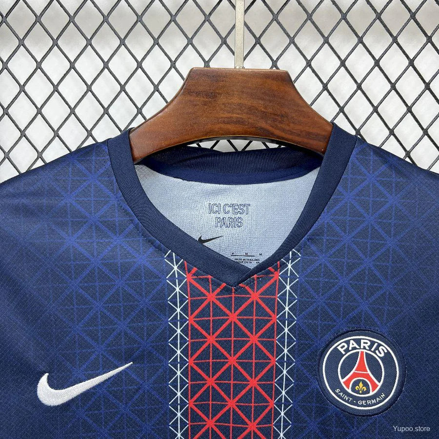 Maillot football PSG Officiel domicile 2025/26- MANCHES LONGUES