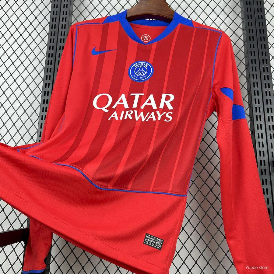 Maillot football PSG Paris-Saint-Germain 4e fourth 2025/26- MANCHES LONGUES