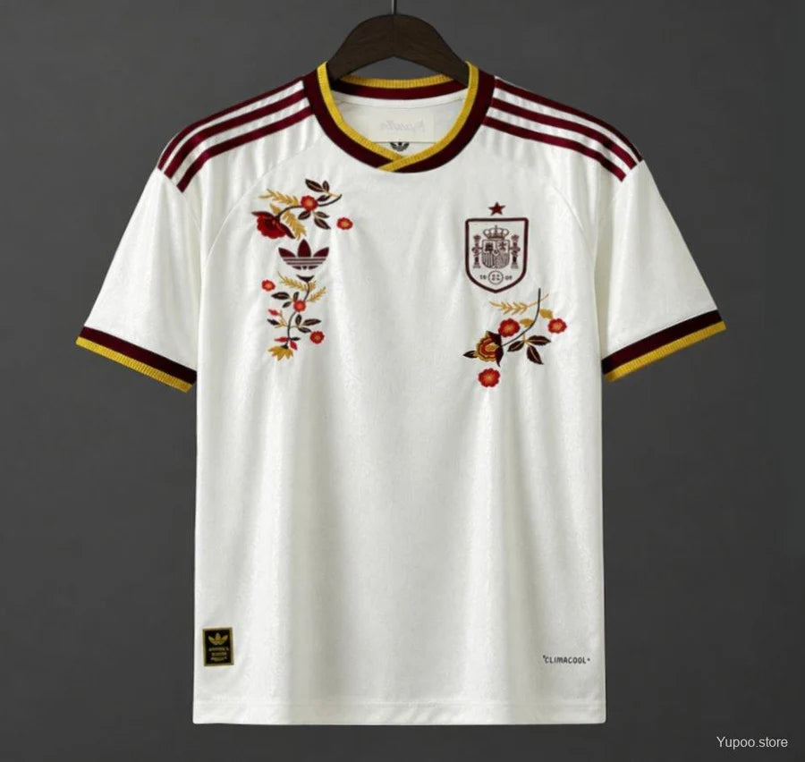 Maillot football Espagne Spain extérieur édition flower 2026/27