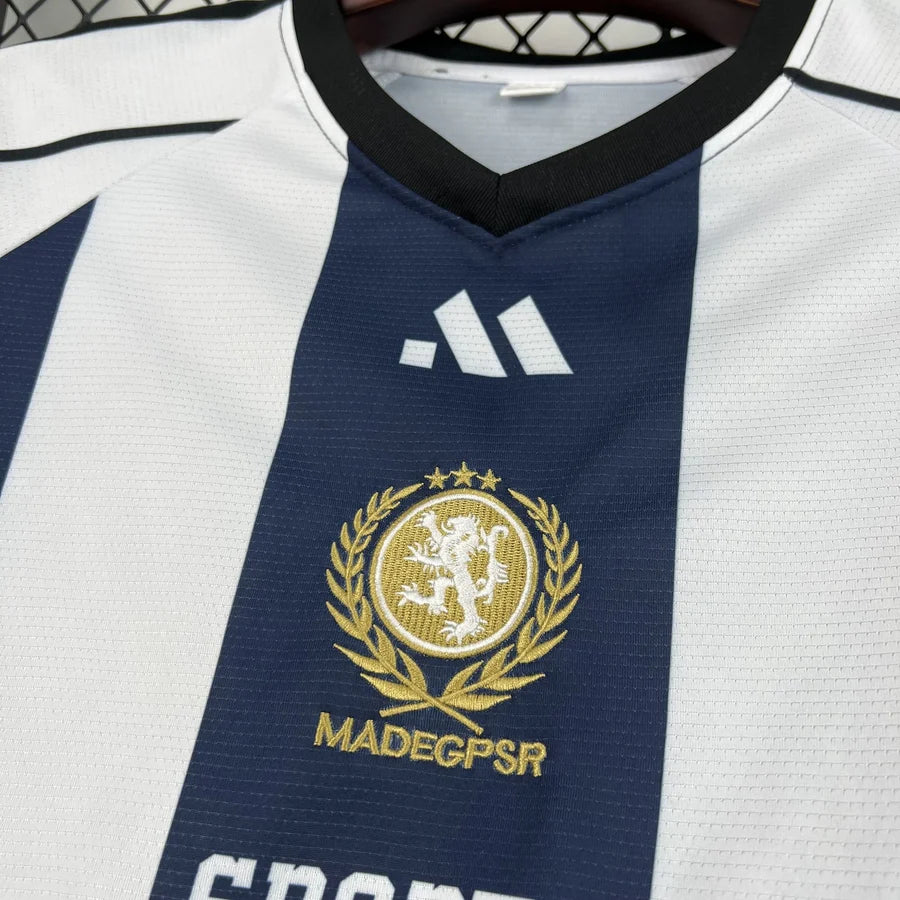 Maillot football Argentine Light Blue Striped Style V-Neck Coupe du monde 2026/27