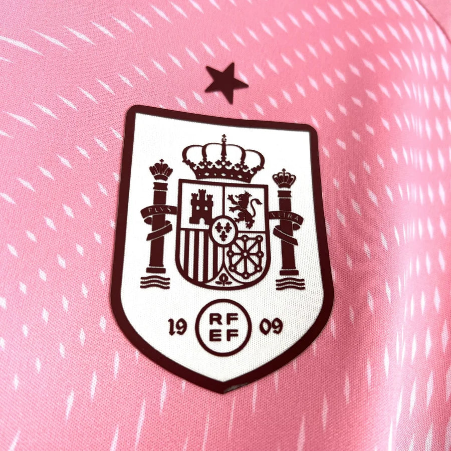 Maillot football Espagne Spain Gardien Rose 2026/27
