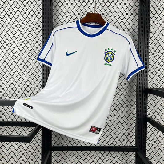 Maillot football Brésil Brazil Blanc 1998