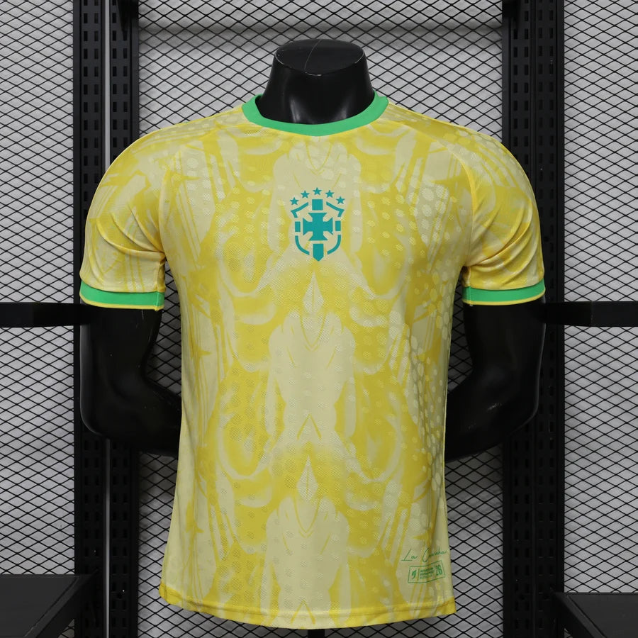 Maillot Brésil Brazil Comma football La Canarinha Player Version 2026/27