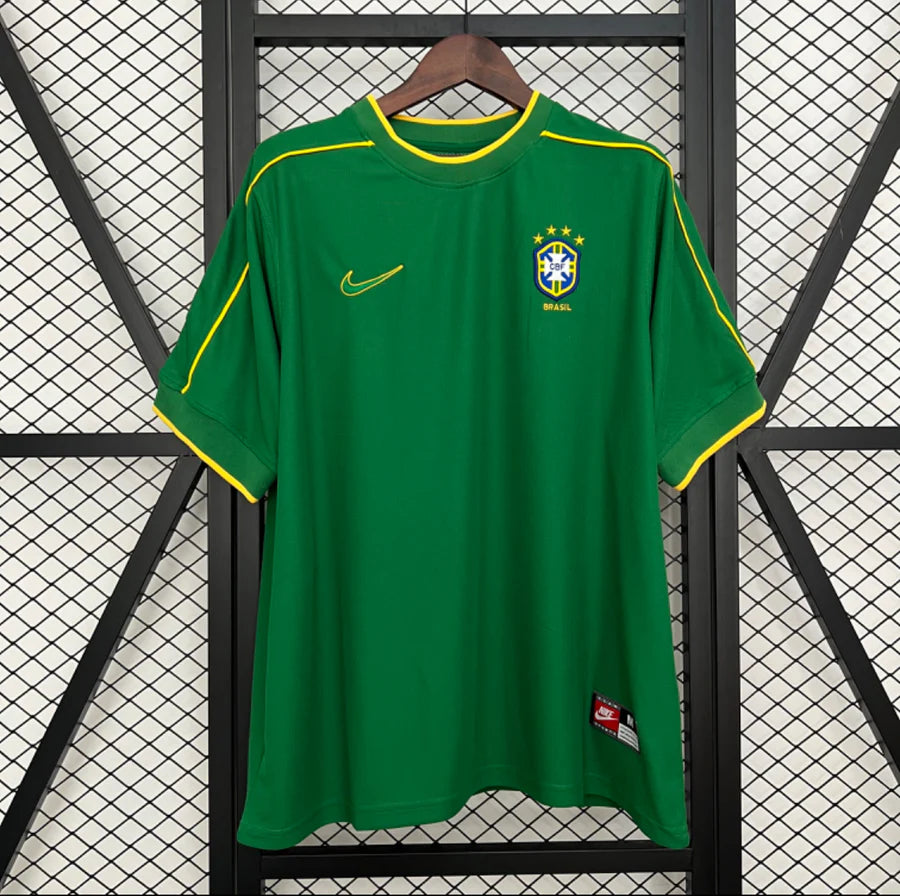 Maillot football Brésil Brazil Gardien Goalkeeper 1998