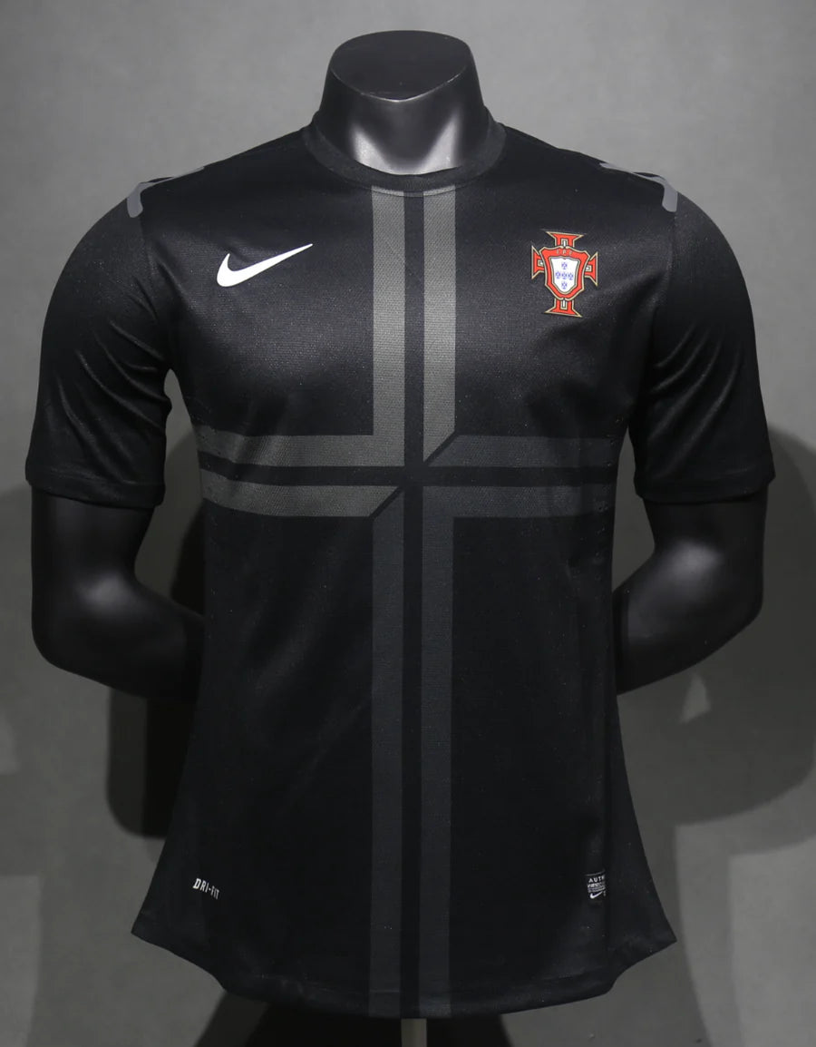 Maillot football Portugal Player Version extérieur noir 2013