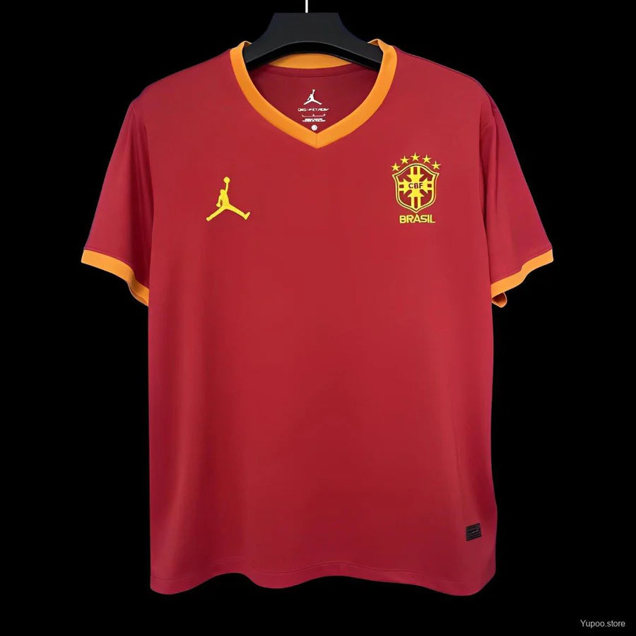 Maillot football Brésil Brazil Pré-match training 2025/26