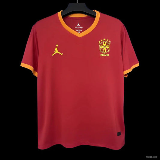 Maillot football Brésil Brazil Pré-match training 2025/26