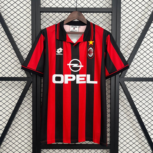 Maillot football Milan AC domicile 1997/98