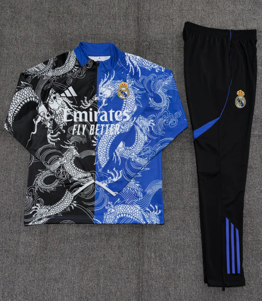 Survêtement ensemble football Real Madrid Dragon jogging 2025/26