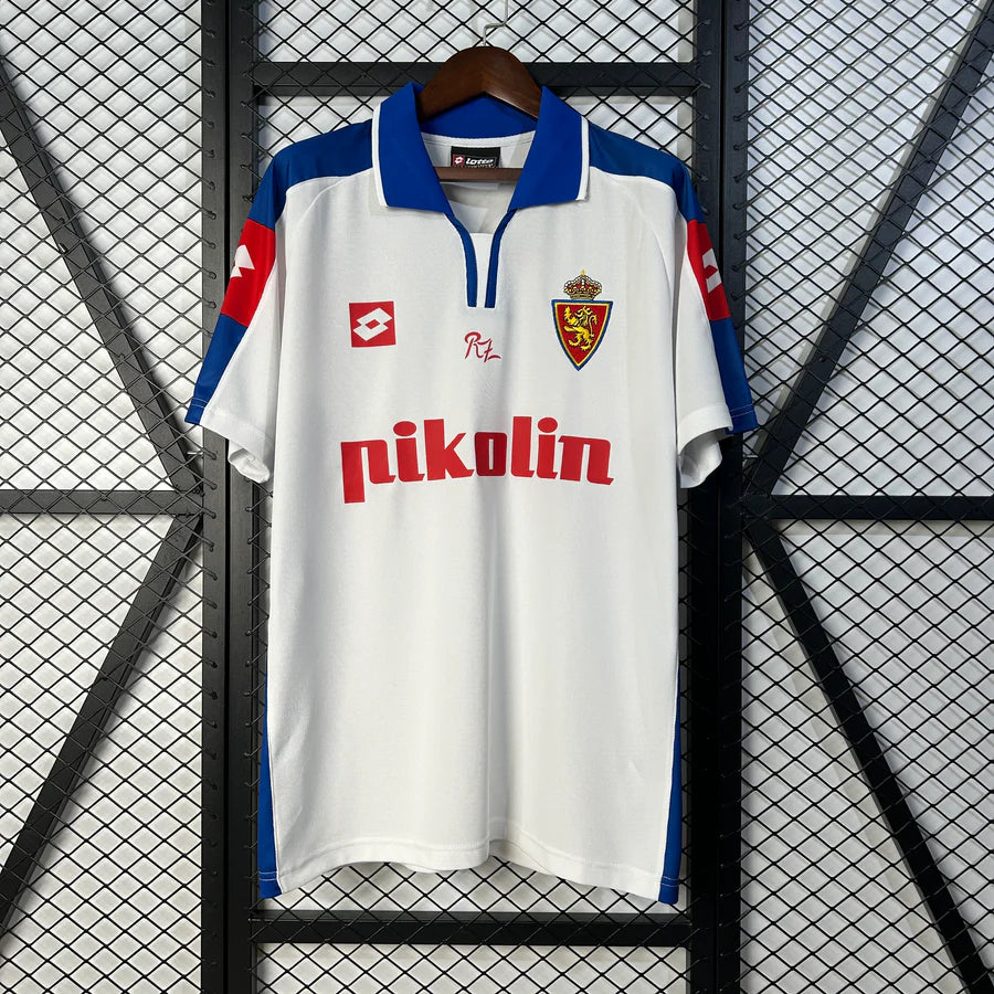 Maillot football Zaragoza domicile 2004/05