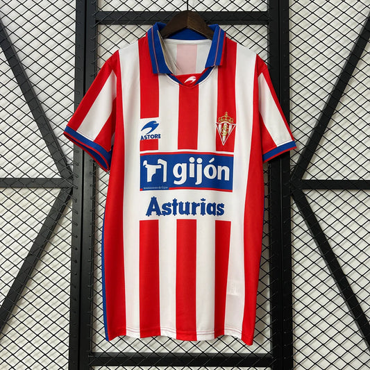 Maillot football Sporting Gijon domicile 2001/02