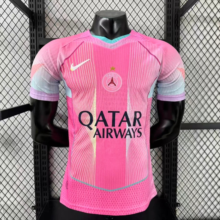 Maillot football PSG/Paris Rose 1 étoile Player Version 2025/26
