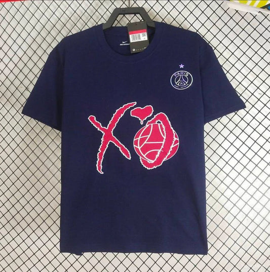 T-shirt Maillot PSG x XO Édition Limitée – Bleu Marine