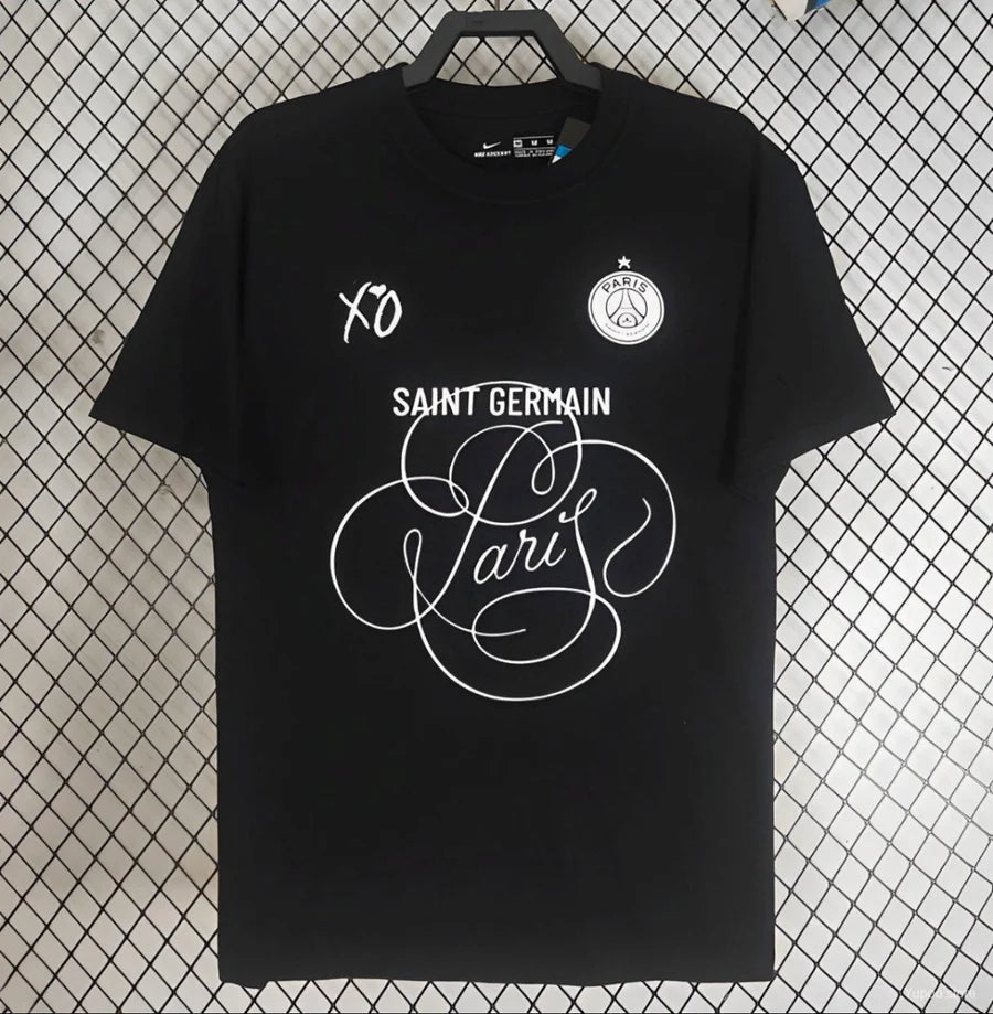 T-shirt PSG x XO Noir – Édition Paris Saint-Germain