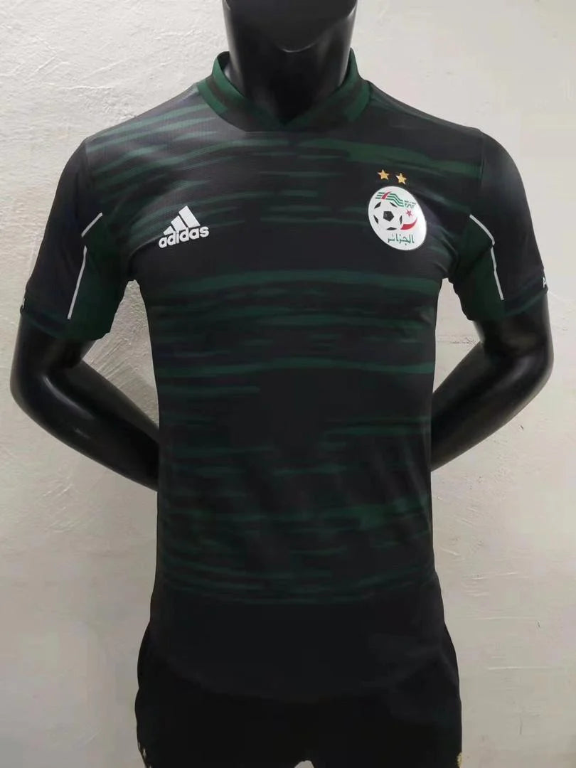 Maillot Algérie/Algeria Player Version noir/vert 2022