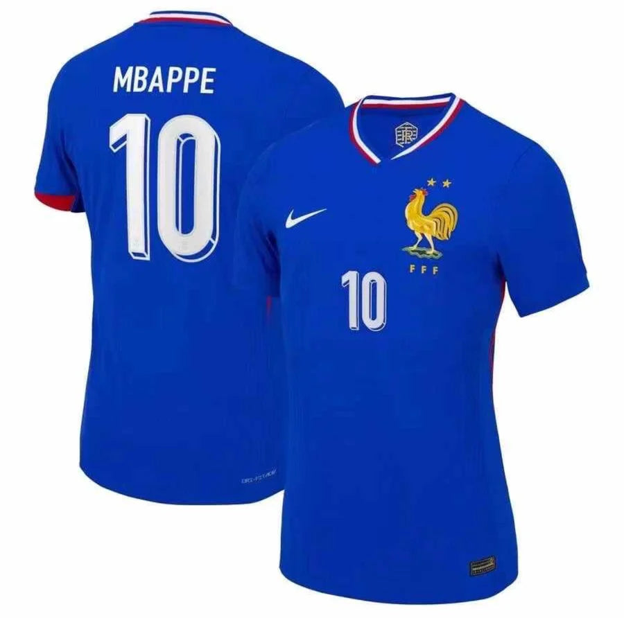 Maillot football France domicile MBAPPÉ * Player Version * EURO 2024/25