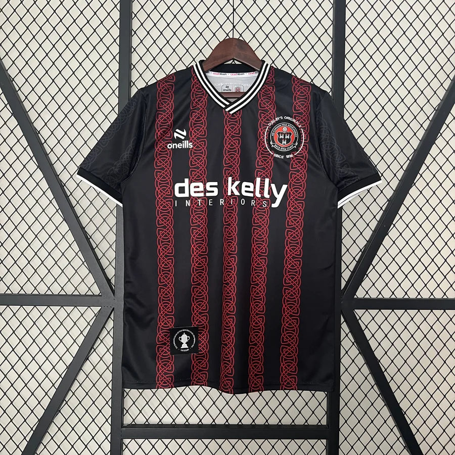 Maillot football FC Bohemian Dublin domicile 2024/25