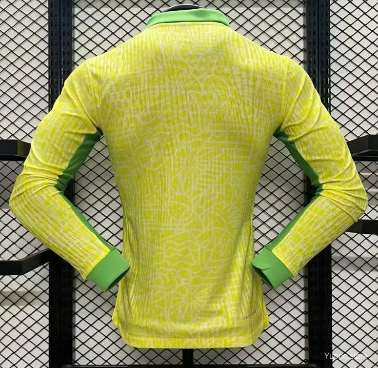 Maillot Brésil/Brazil domicile Player Version LS 2024/25