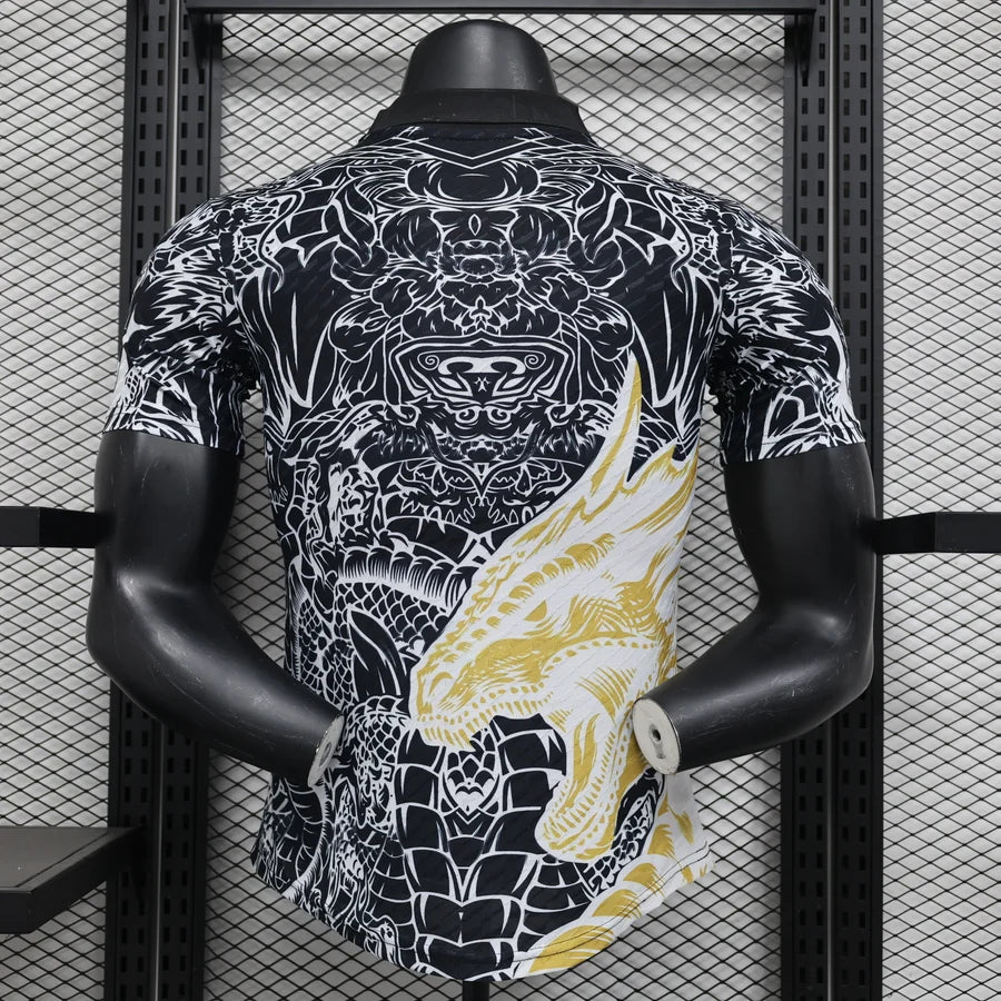 Maillot football Real Madrid Black Dragon Player Version 2024/25