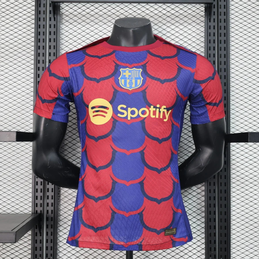 Maillot Barcelone/Barcelona Avant-Match Nike Player Version 2024/25