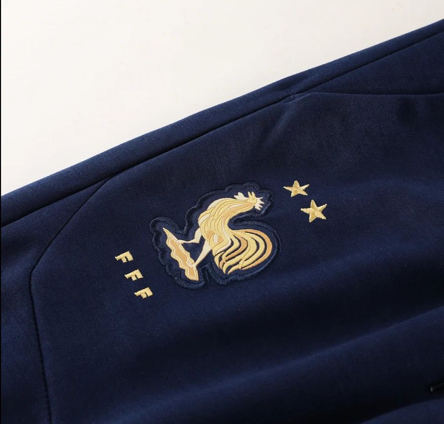 Survêtement ensemble football France jogging capuche 2024/25