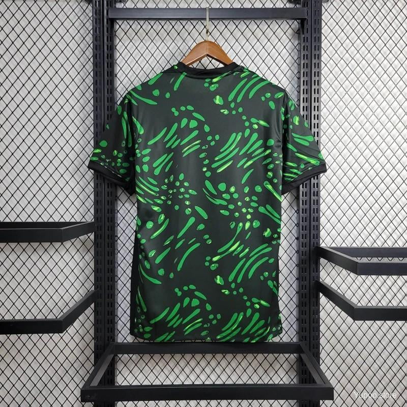 Maillot football Nigeria Green Black 2024/25