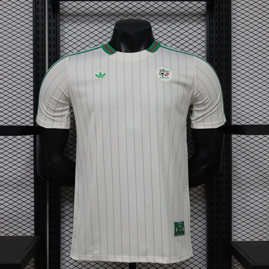 Maillot football Algérie / Algeria Retro الجزائر Player Version 2025/26