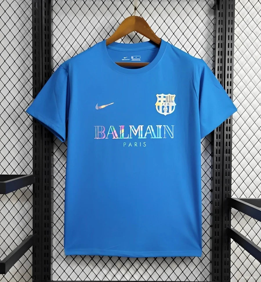 Maillot football FC Barcelone Barcelona Spécial Balmain Bleu/Blue 2024/25