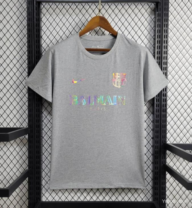 Maillot football FC Barcelone Barcelona Spécial Balmain Gris/Grey 2024/25