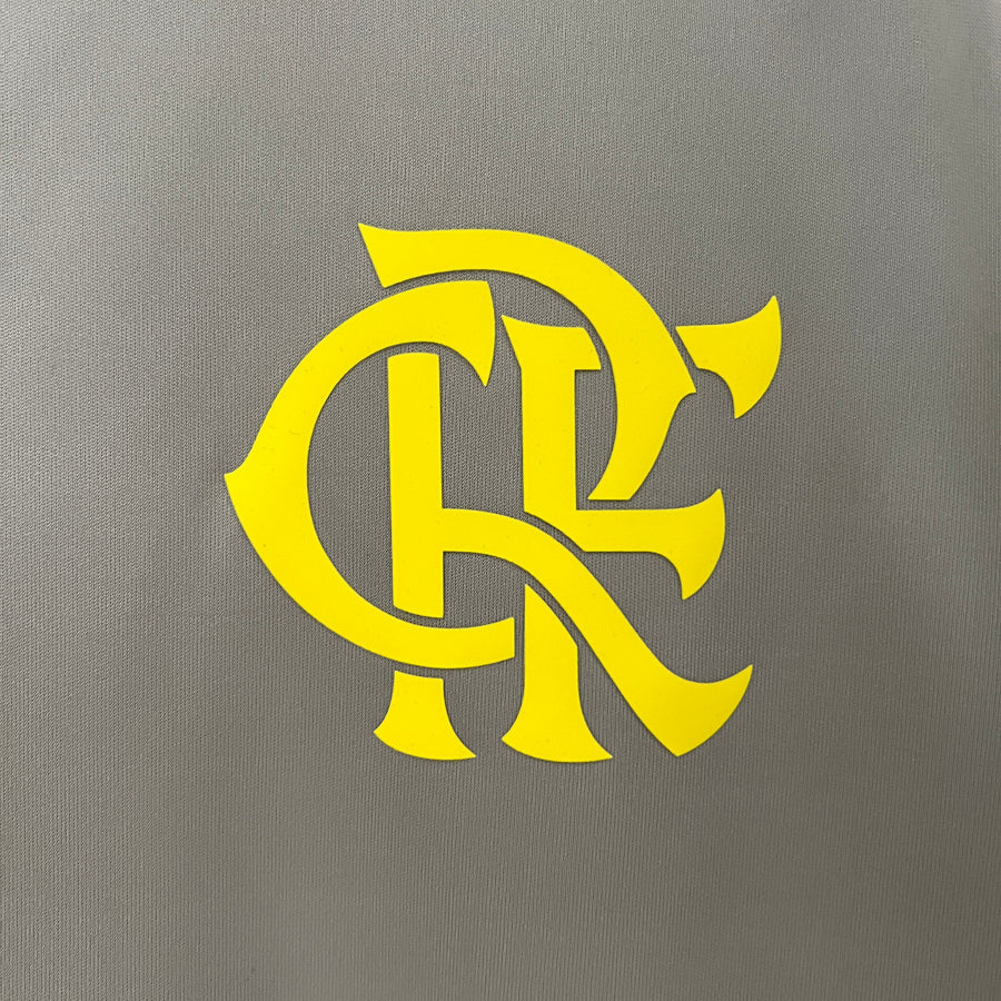 Polo Flamengo Training Gris Grey 2024/25